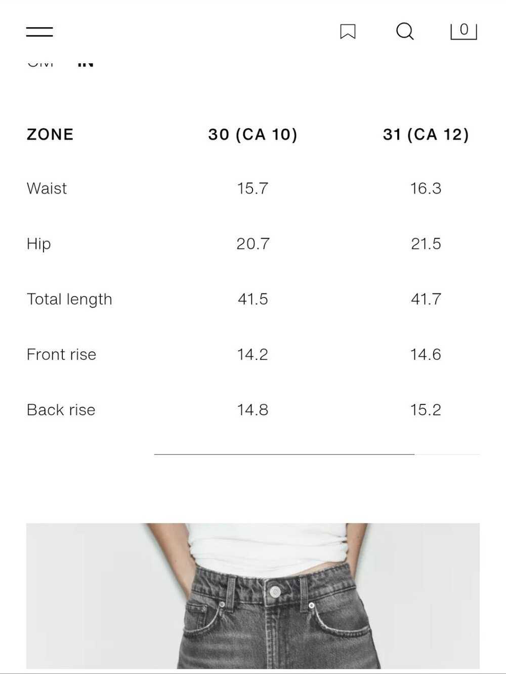 Zara Mom Jeans High Rise - Picture 8 of 13